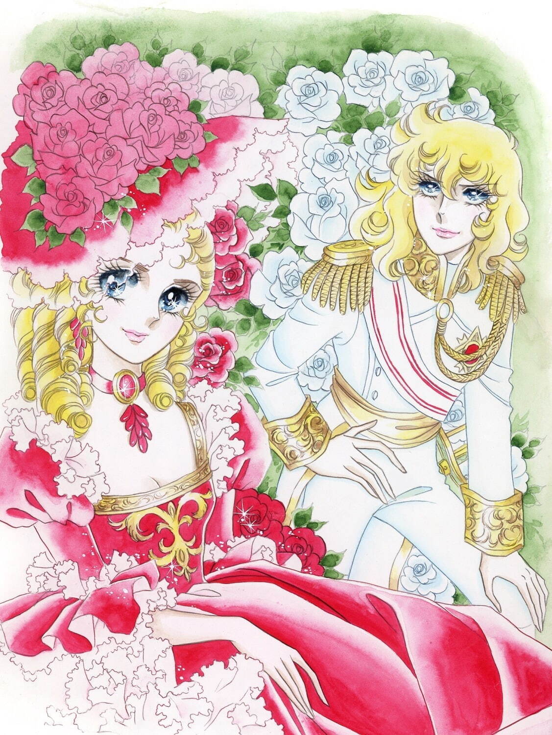 フェイラー『ベルサイユのばら』ハンカチ、マリー・アントワネット