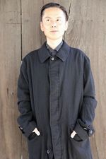 COMME des GARCONS HOMME ウールサージ縮絨コートスタイル - マーク