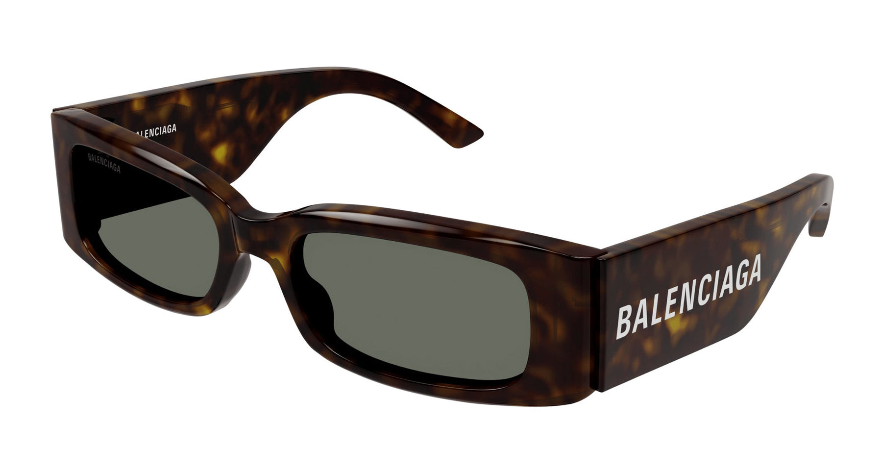Balenciaga BB0260S Rectangle Sunglasses | Fashion Eyewear US