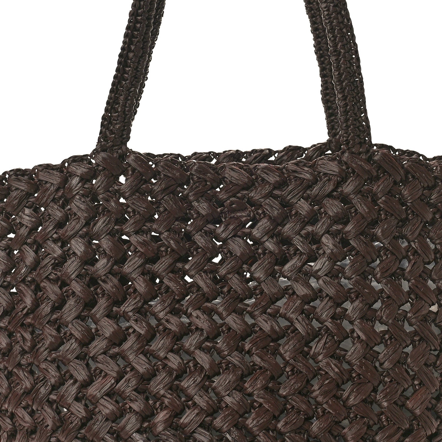 The Row Raffia Estelle Tote Bag Brown 1487716 – FASHIONPHILE