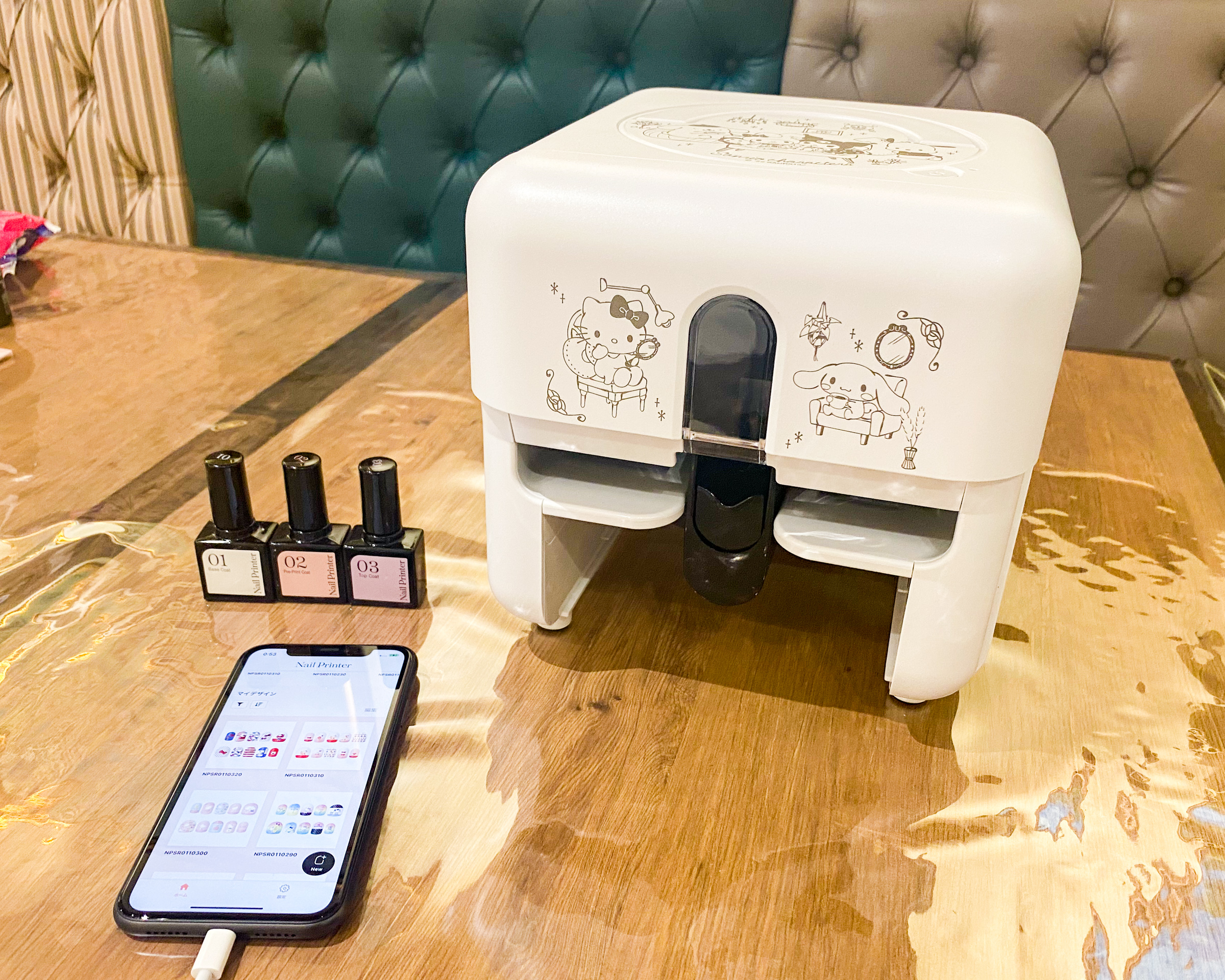 カシオ計算機とコーセーのネイルプリンターが商品化 サンリオコラボで