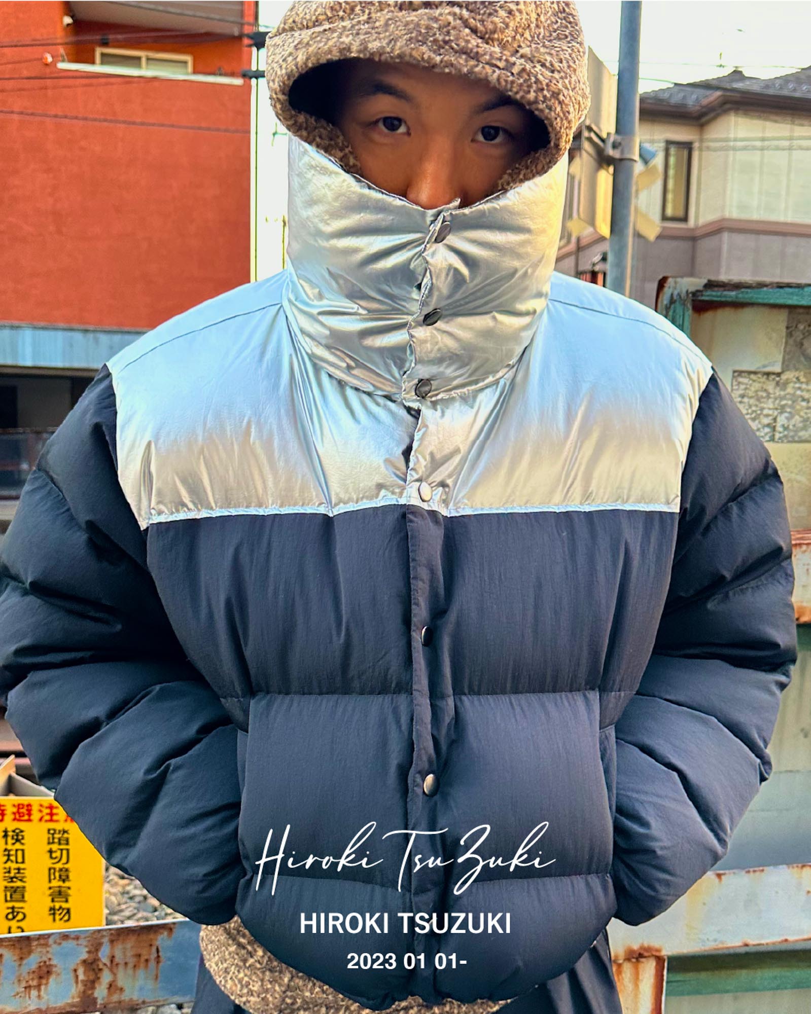 HIROKI hirokitsuzuki スカジャン 都築 リバーシブル ブルゾン TSUZUKI