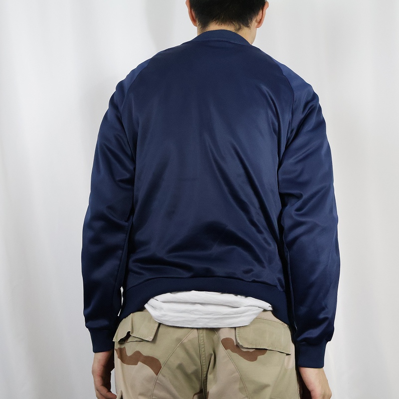 80年代 80s アディダス アメリカ製 紺 ネイビー ジャージ スポーツ