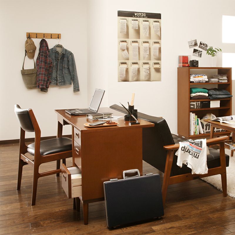 カリモク60+ デスク（ウォールナット色塗装） – FELICE.ONLINE