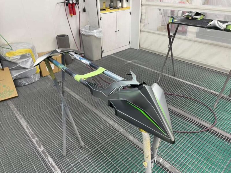 香川県 リペア施工店様 施工事例 Kawasaki Ninja H2 | プロテクション