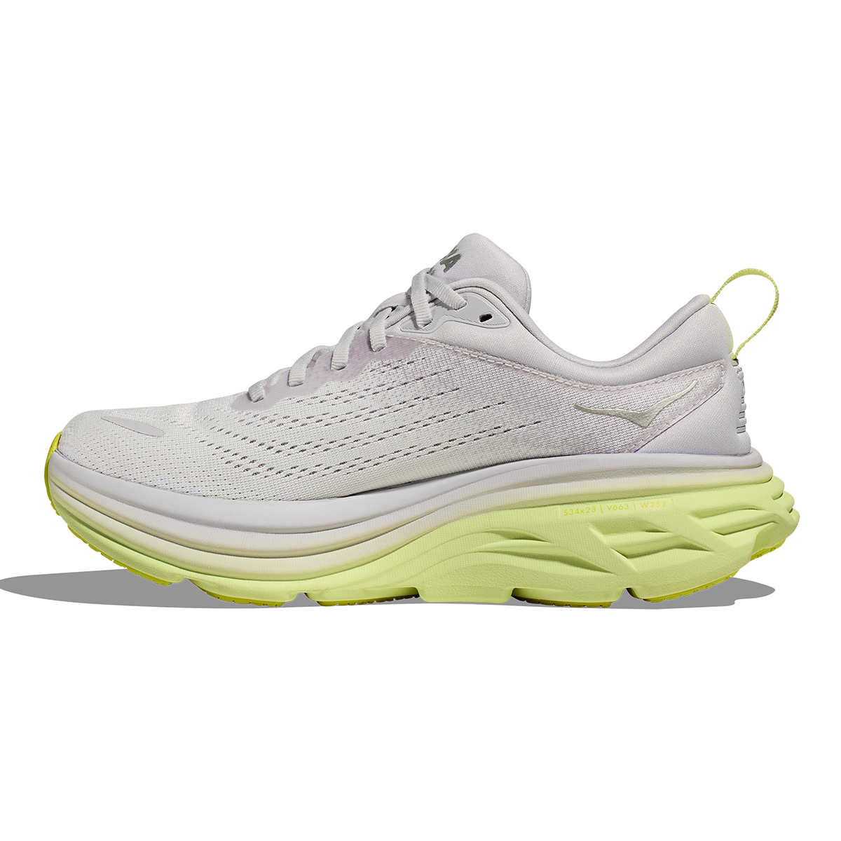 Hoka Bondi 8 - Nimbus Cloud - Luminary Green – Fit2Run