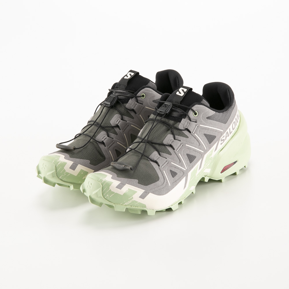 サロモン SALOMON レディーススニーカー SPEEDCROSS 6 W (Castlerock
