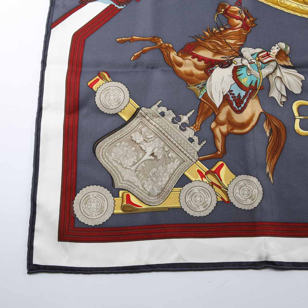 ヴィンテージ・中古】エルメス HERMES カレ90 シルクスカーフ Greeece