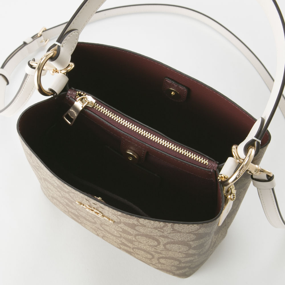 コーチ COACH ハンド・トートバッグ シグネチャーSMタウンバケット