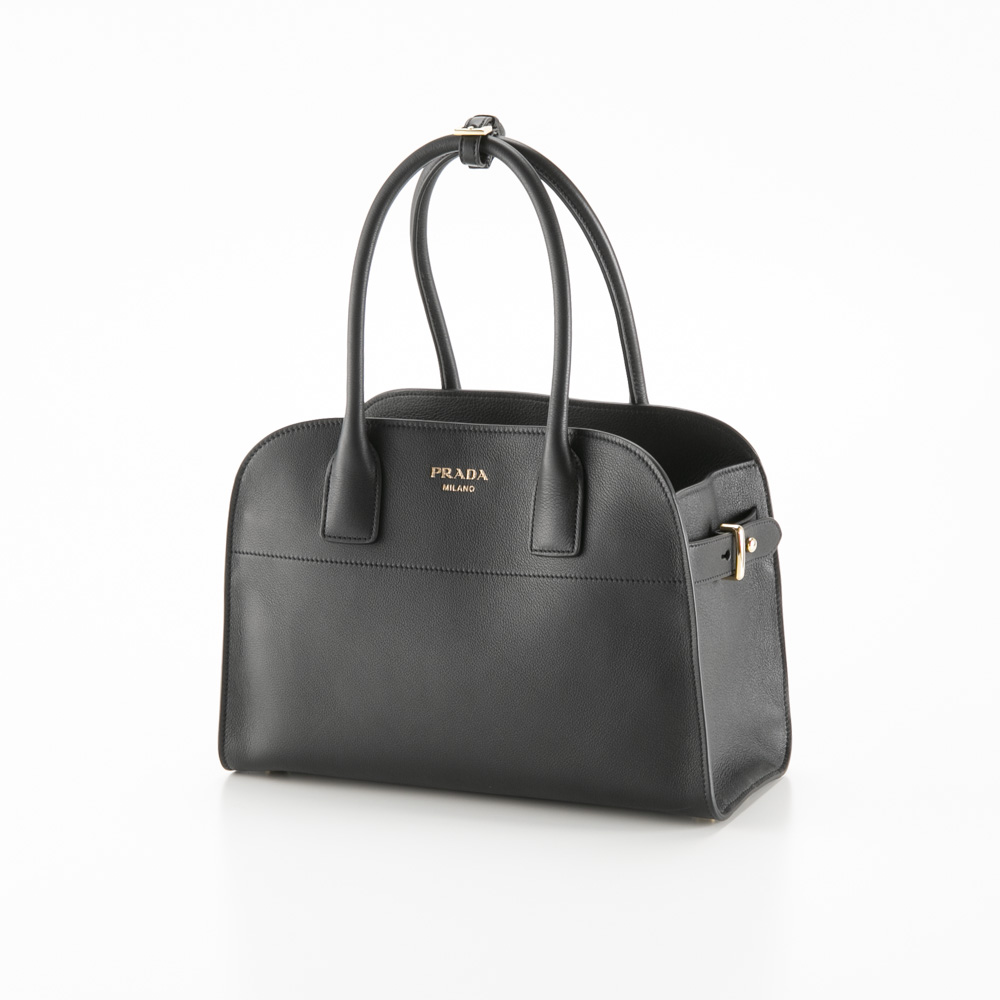 プラダ PRADA ミディアム ソフトグレインレザー トートバッグ 1BG538