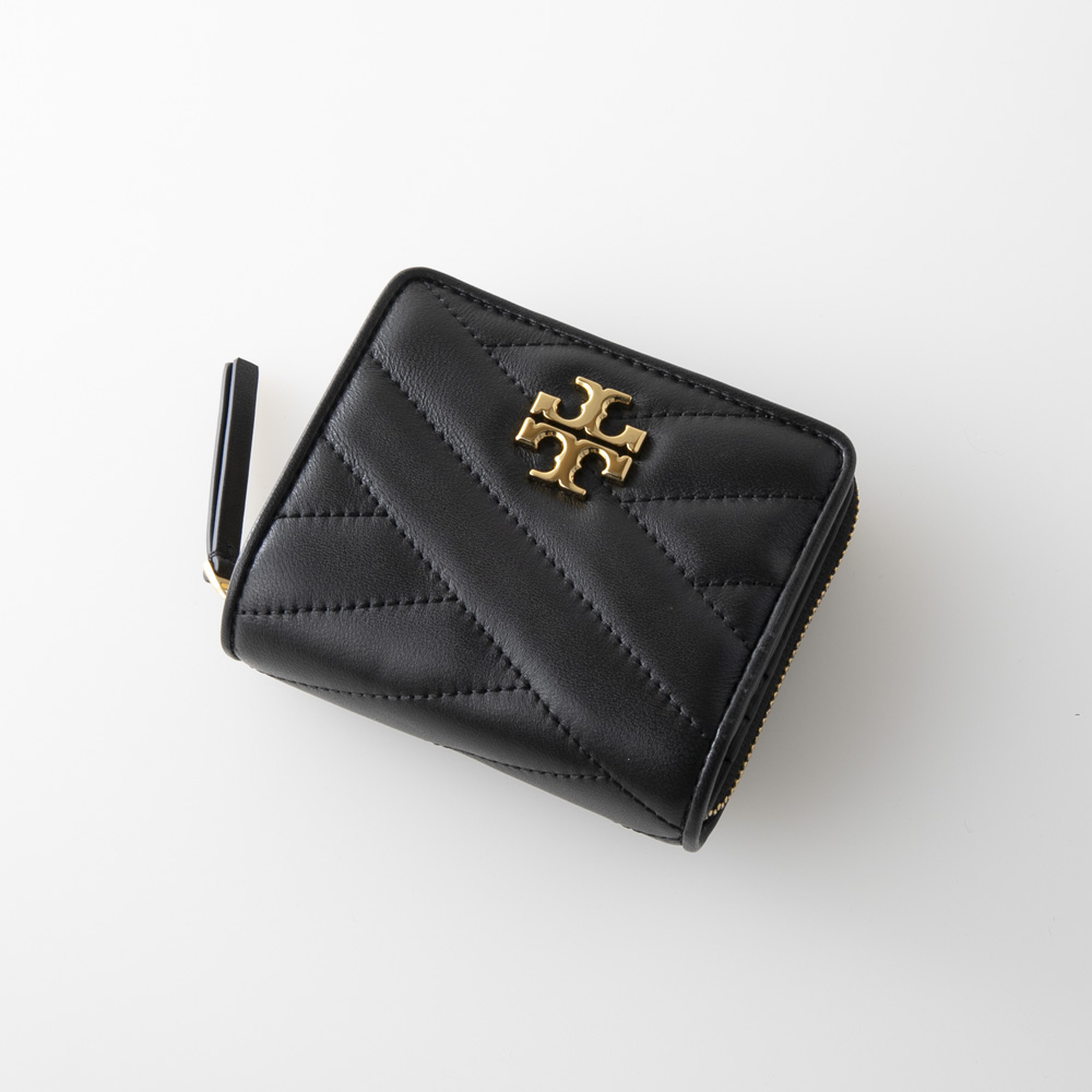 トリーバーチ TORY BURCH ミドル財布 KIRA CHEVRON折外RF小銭 56820