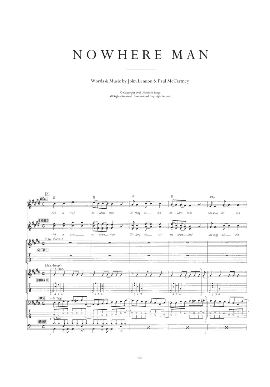 The Beatles - Complete Scores – Ficks Music