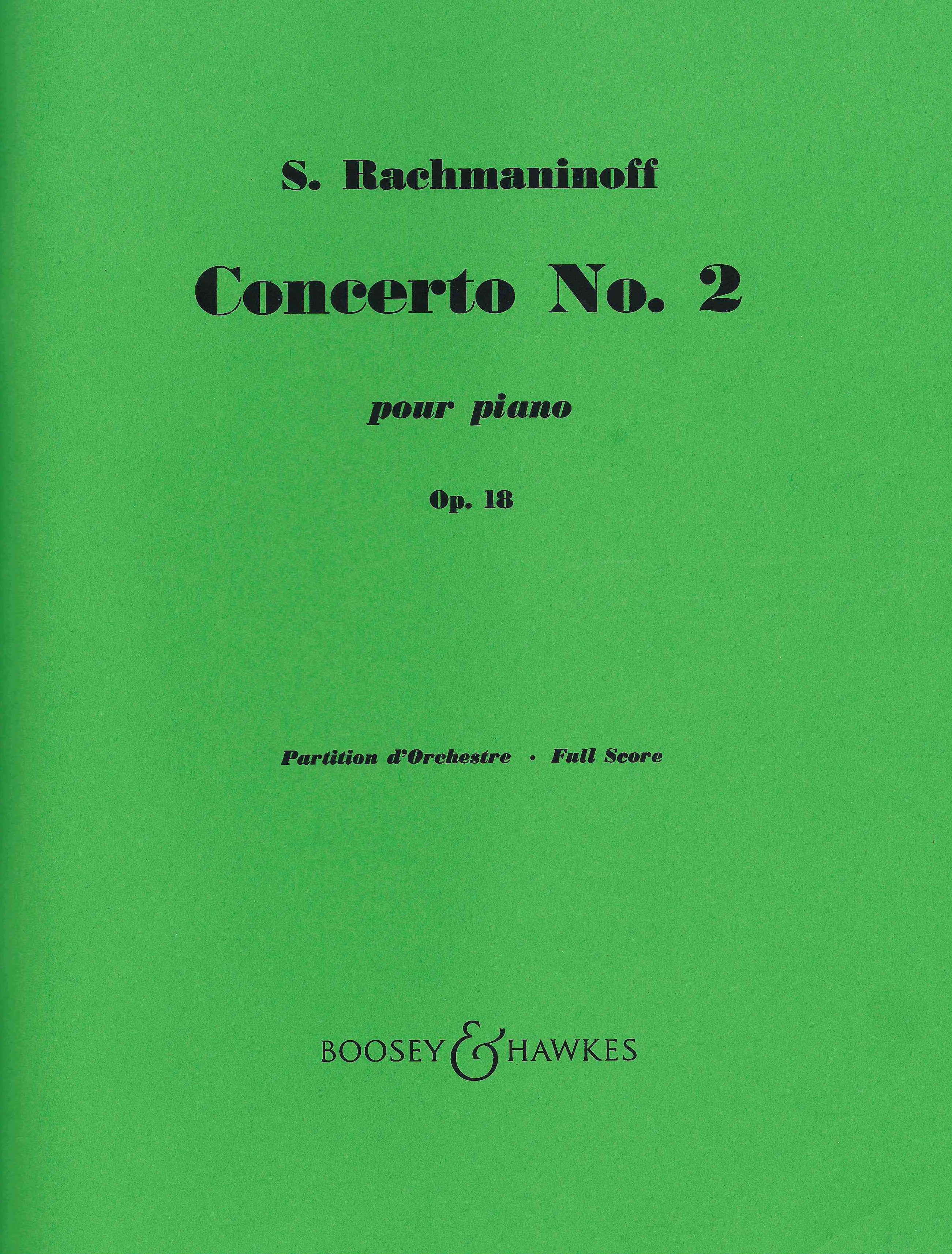 Rachmaninoff: Piano Concerto No. 2 in C Minor, Op. 18 – Ficks Music