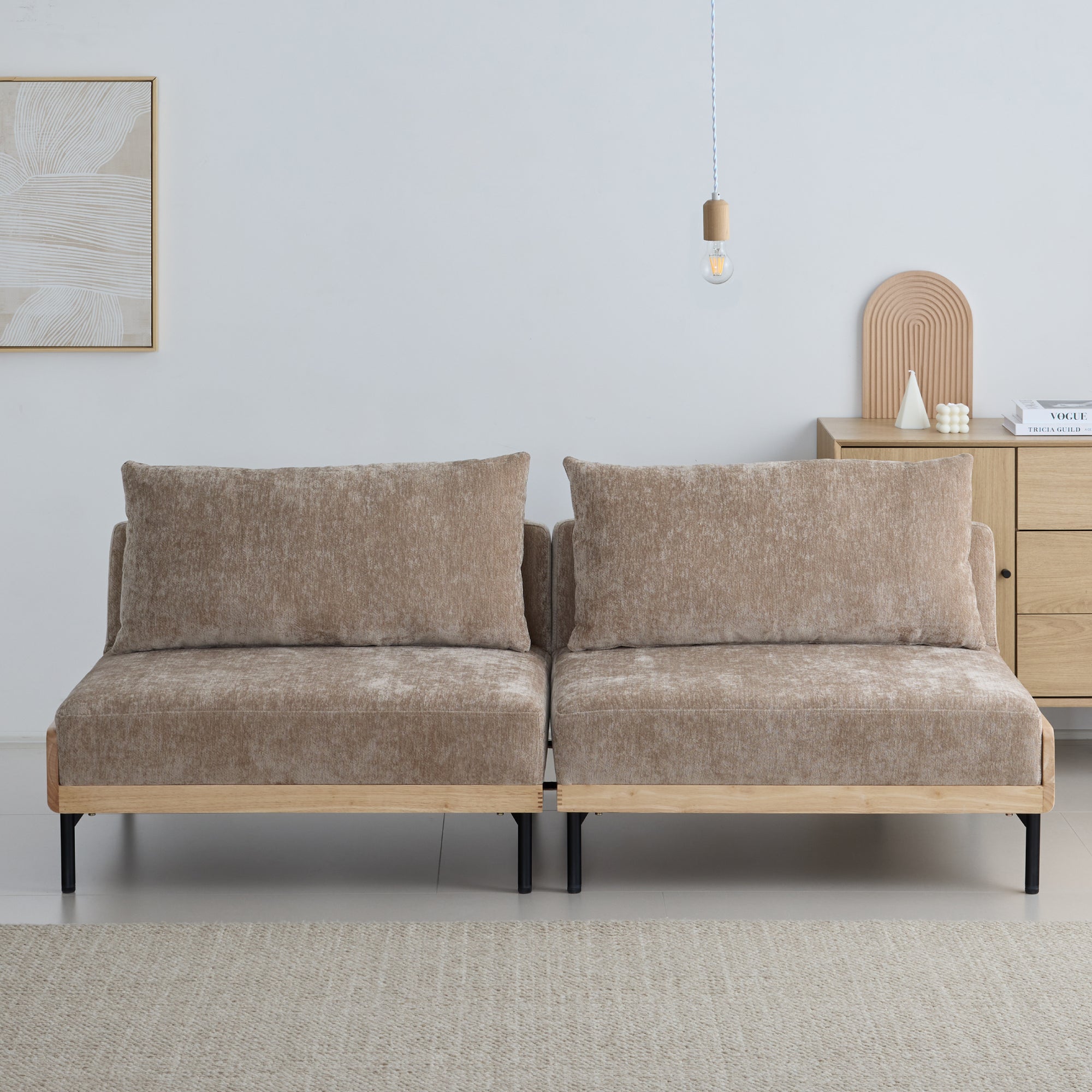 あす着] ソファ 幅178cm 2人掛け ソファベッド 6段階 天然木