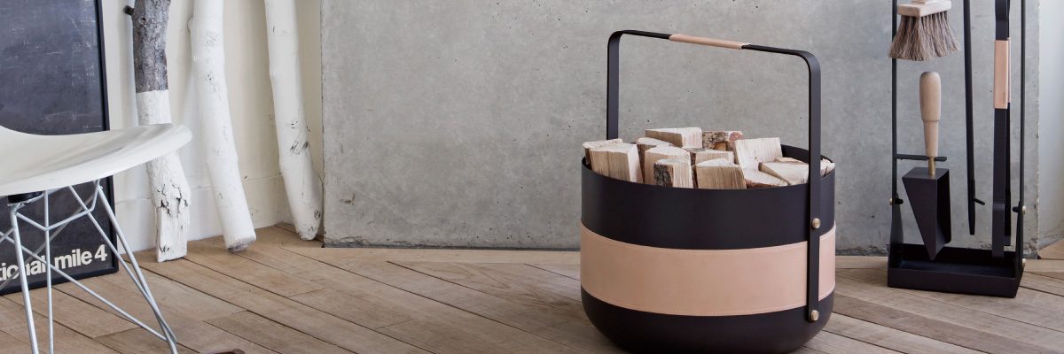 ウッドバスケット エマ（ナチュラル）｜製品を見る｜薪⽕の総合商社