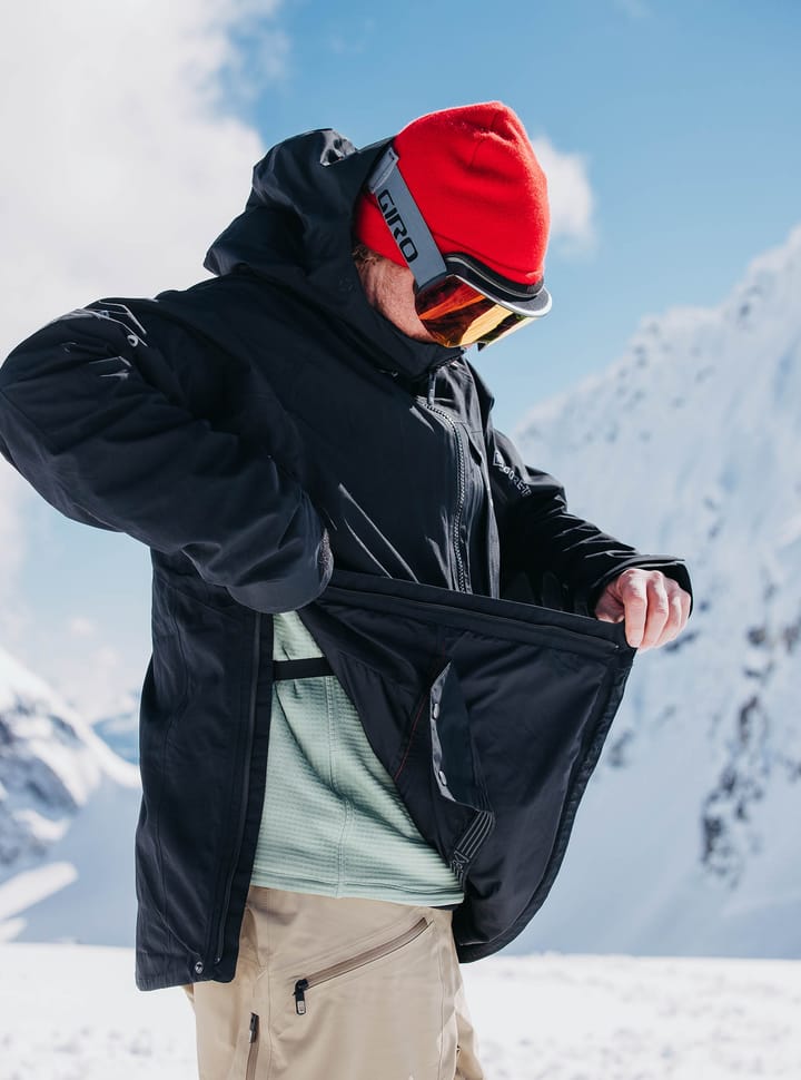 Burton Men's Ak Gore Velocity Anorak True Black | Buy Burton Men's