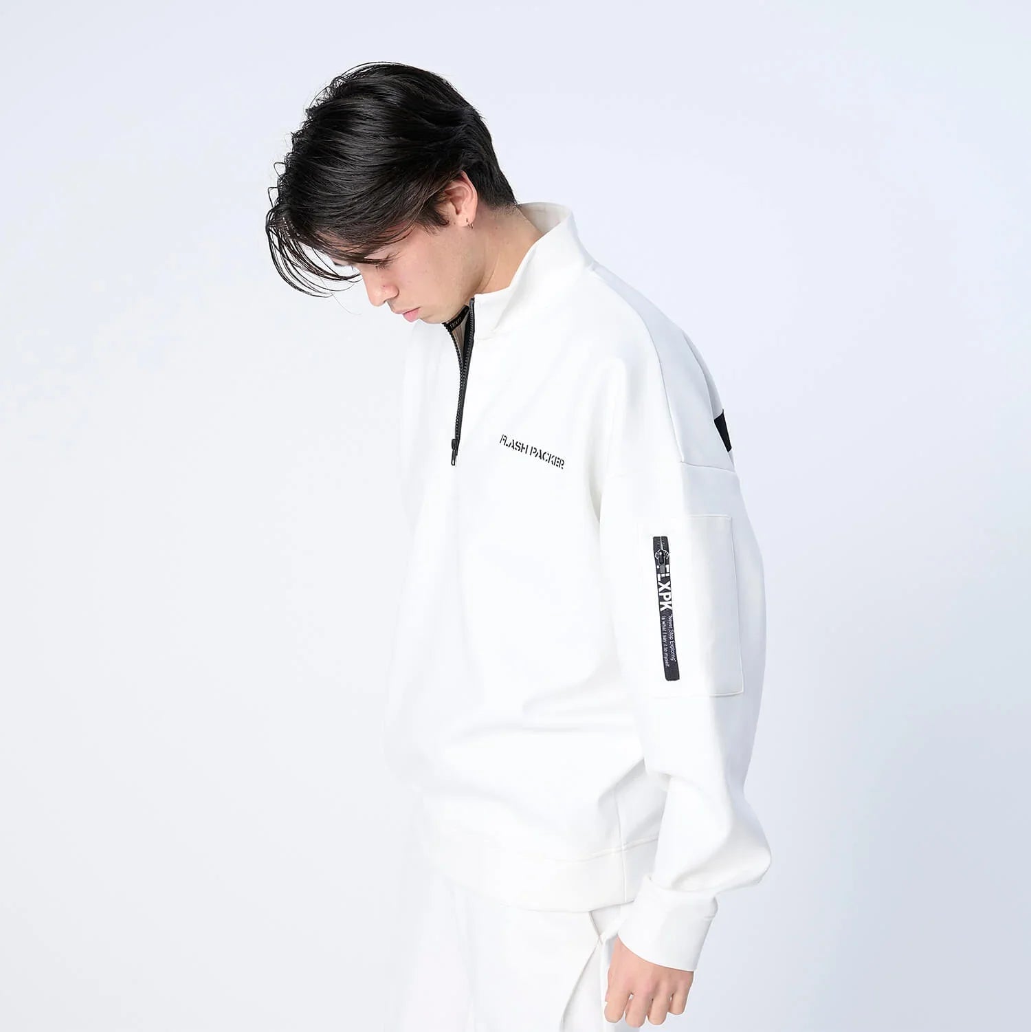 XP-AIR HALFZIP（エアテンション® ダンボールニット ジップパーカー