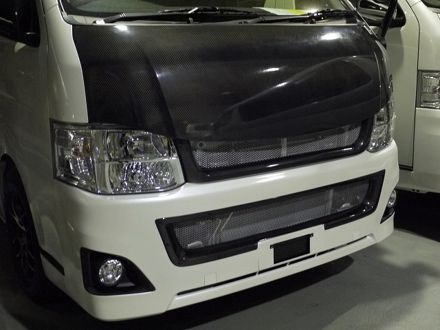 ハイエース200系 フロントバンパー×MTSダクト！｜ハイエース好きなんだ