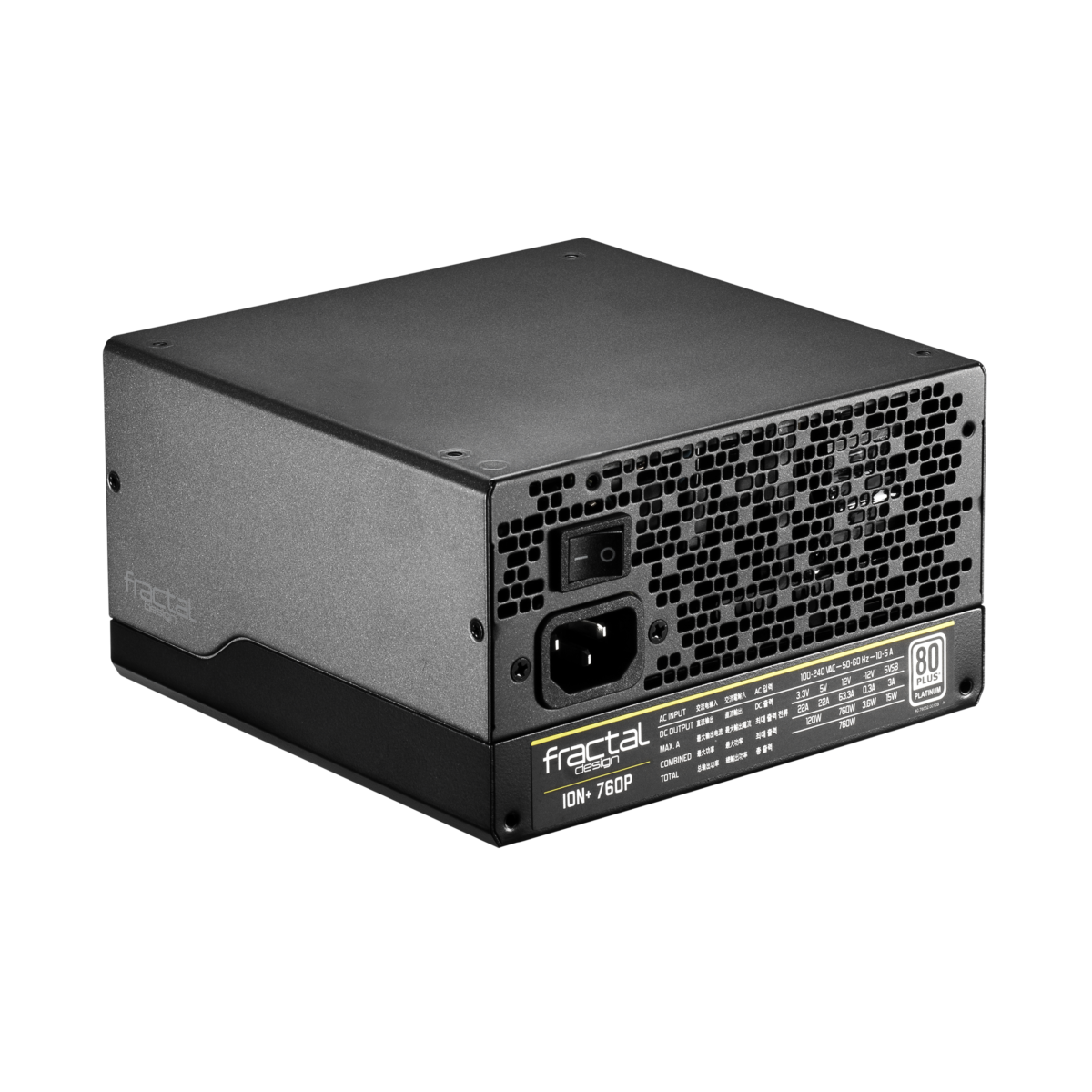 Ion+ 760W Platinum — Fractal Design