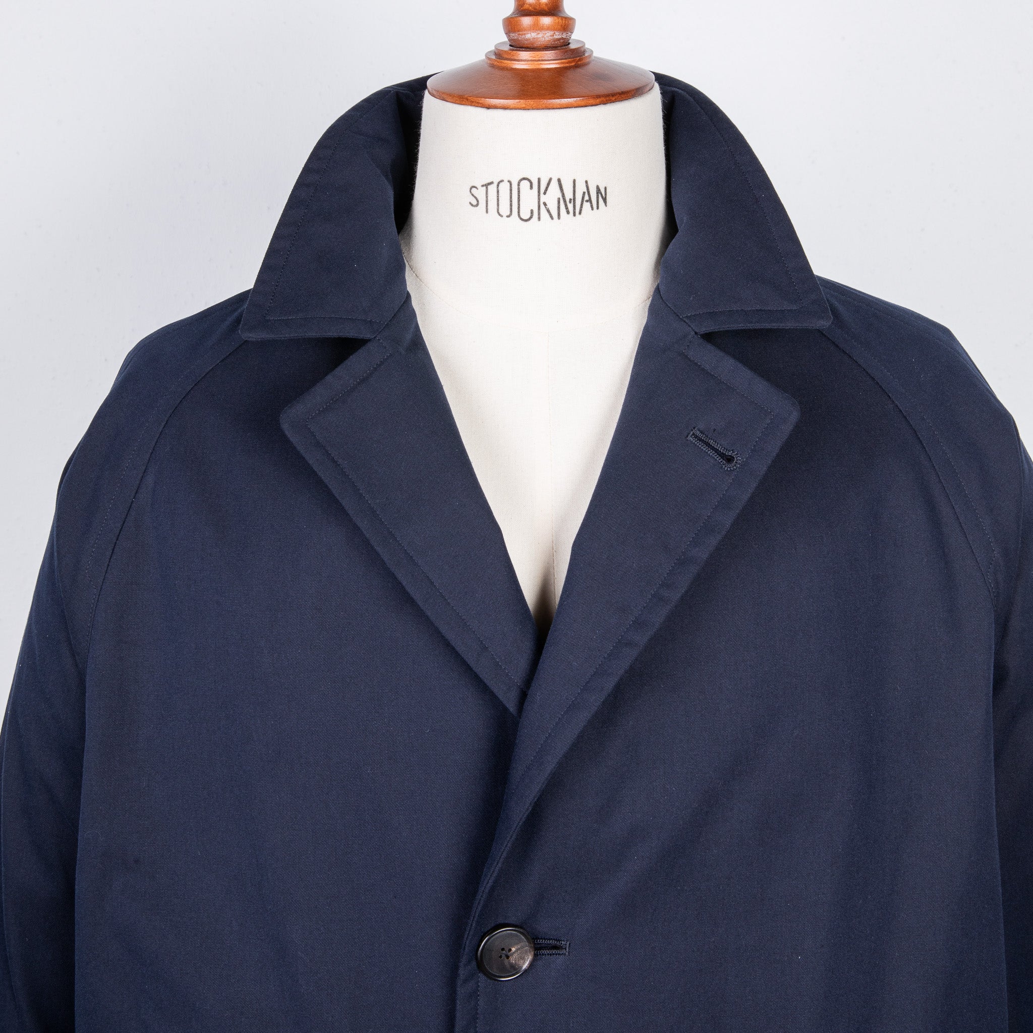 Cohérence Corb II Coat Gabardine Dark Blue – Frans Boone Store