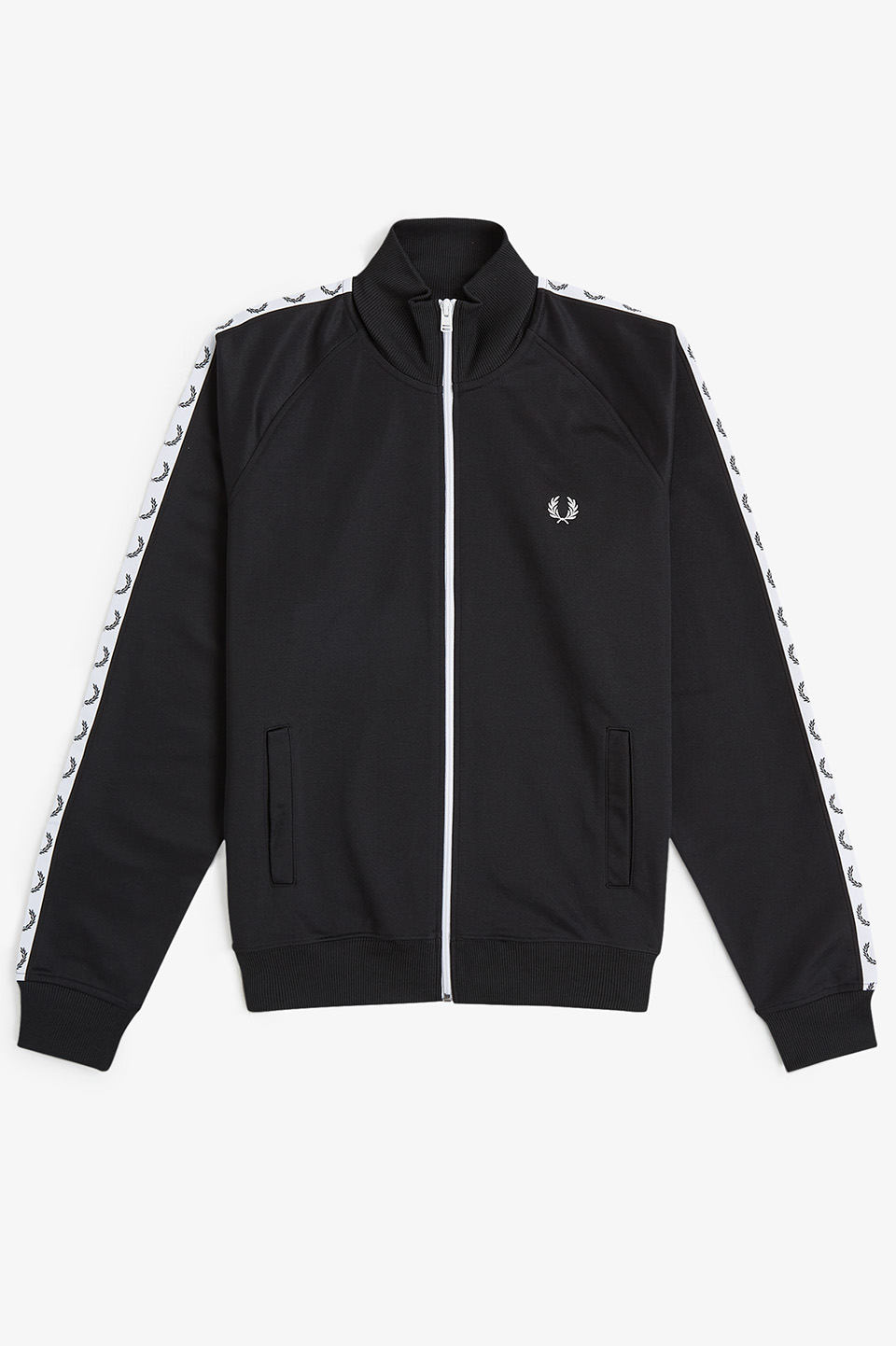 Taped Track Jacket(S 198：BLACK): | FRED PERRY JAPAN | フレッド