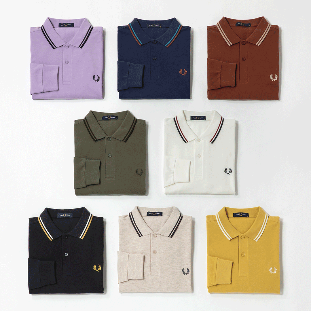 FRED PERRY SHIRT 2024年秋冬・長袖ポロシャツ プレオーダー | FRED