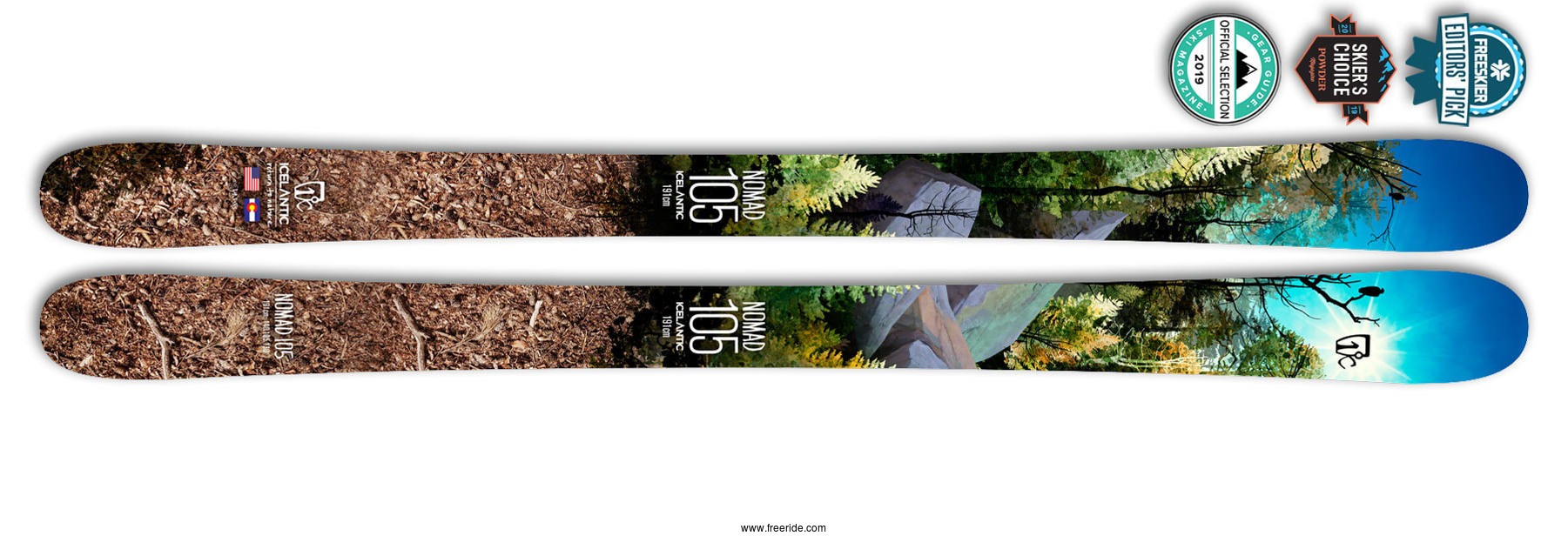 Icelantic Nomad 105 (2018) - Freeride