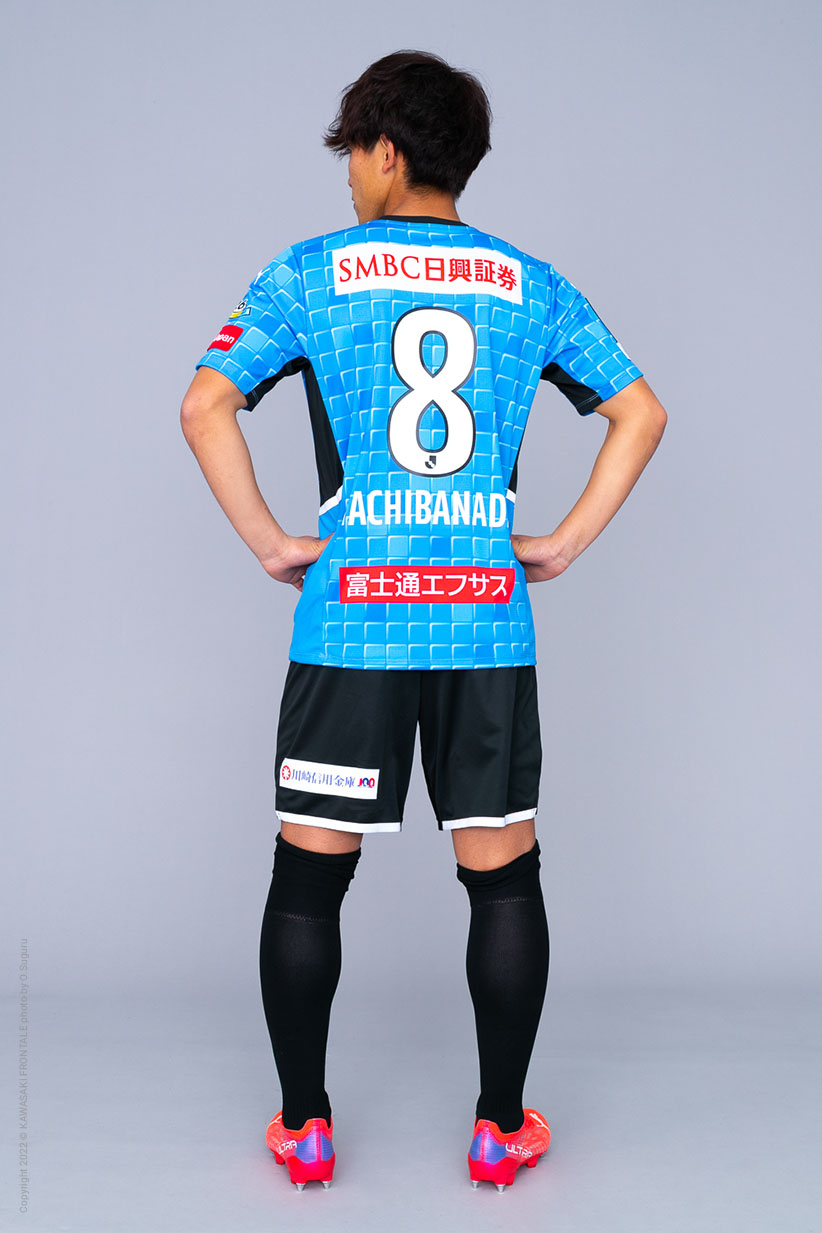 MF8/橘田 健人選手 | 選手・スタッフプロフィール2022 : KAWASAKI FRONTALE