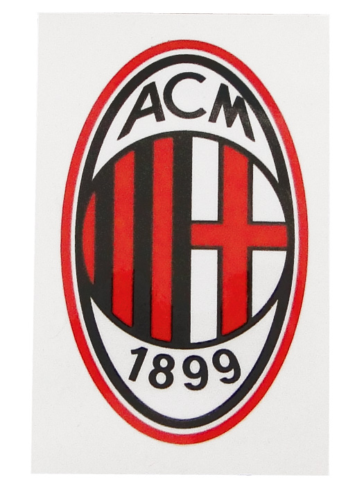 クラブオフィシャルグッズ/ACミラン/オフィシャルステッカー/簡易配送