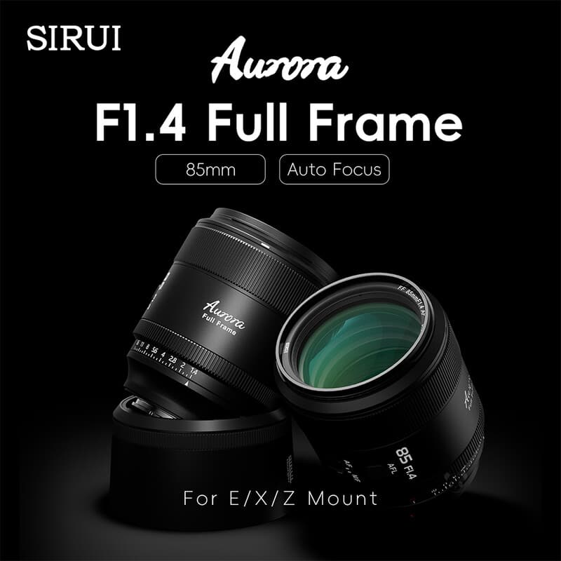 SIRUI Aurora AF85mm F1.4 FF ソニーEマウント AU85-E-JP 新品｜フジヤ