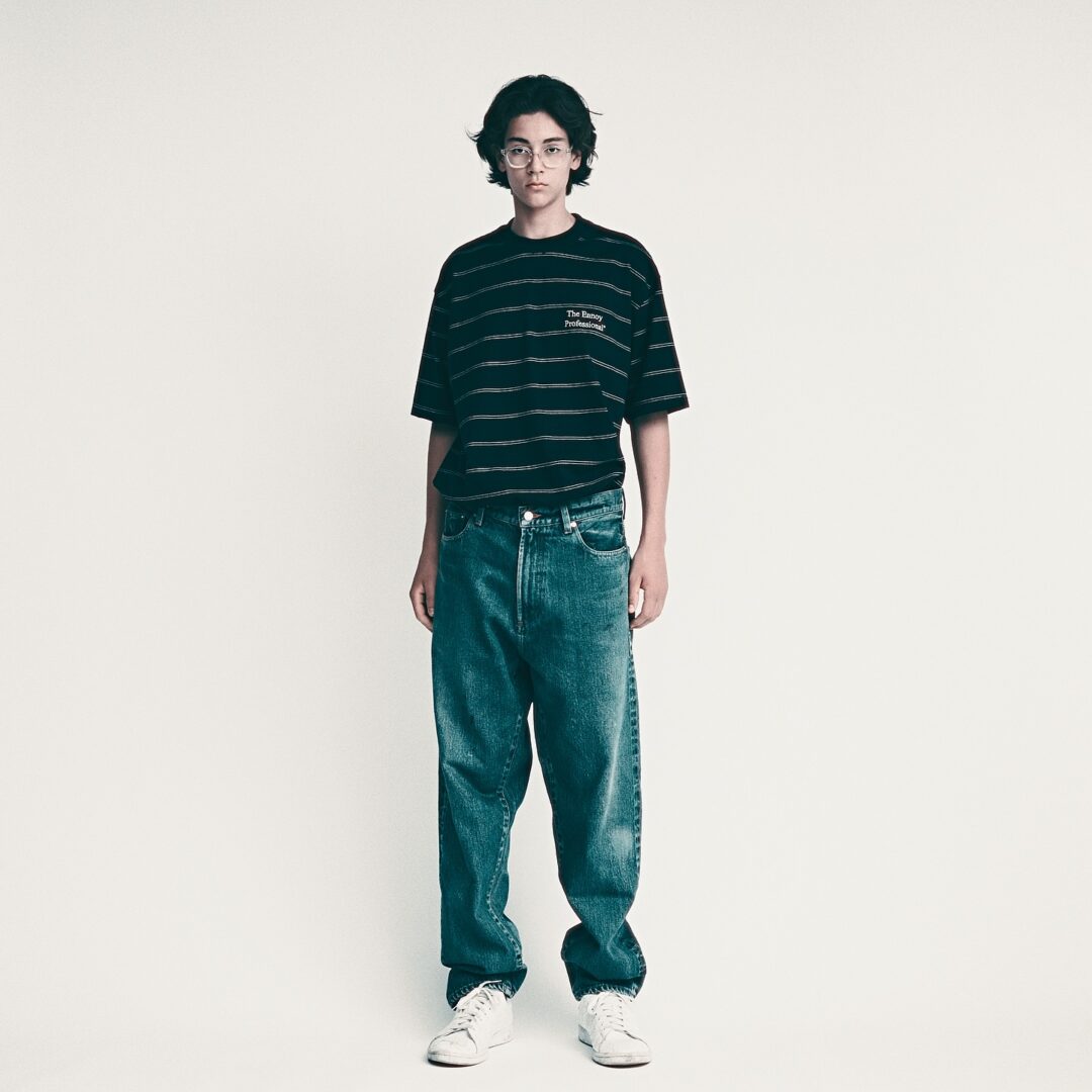 2025年 8/3 発売】ENNOY “PANEL BORDER S/S T-SHIRT COTTON 100