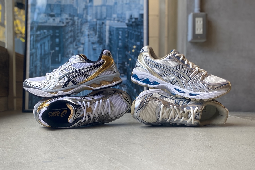 2025年 リストック】ASICS GEL-KAYANO 14 “White/Pure Gold” “Cream