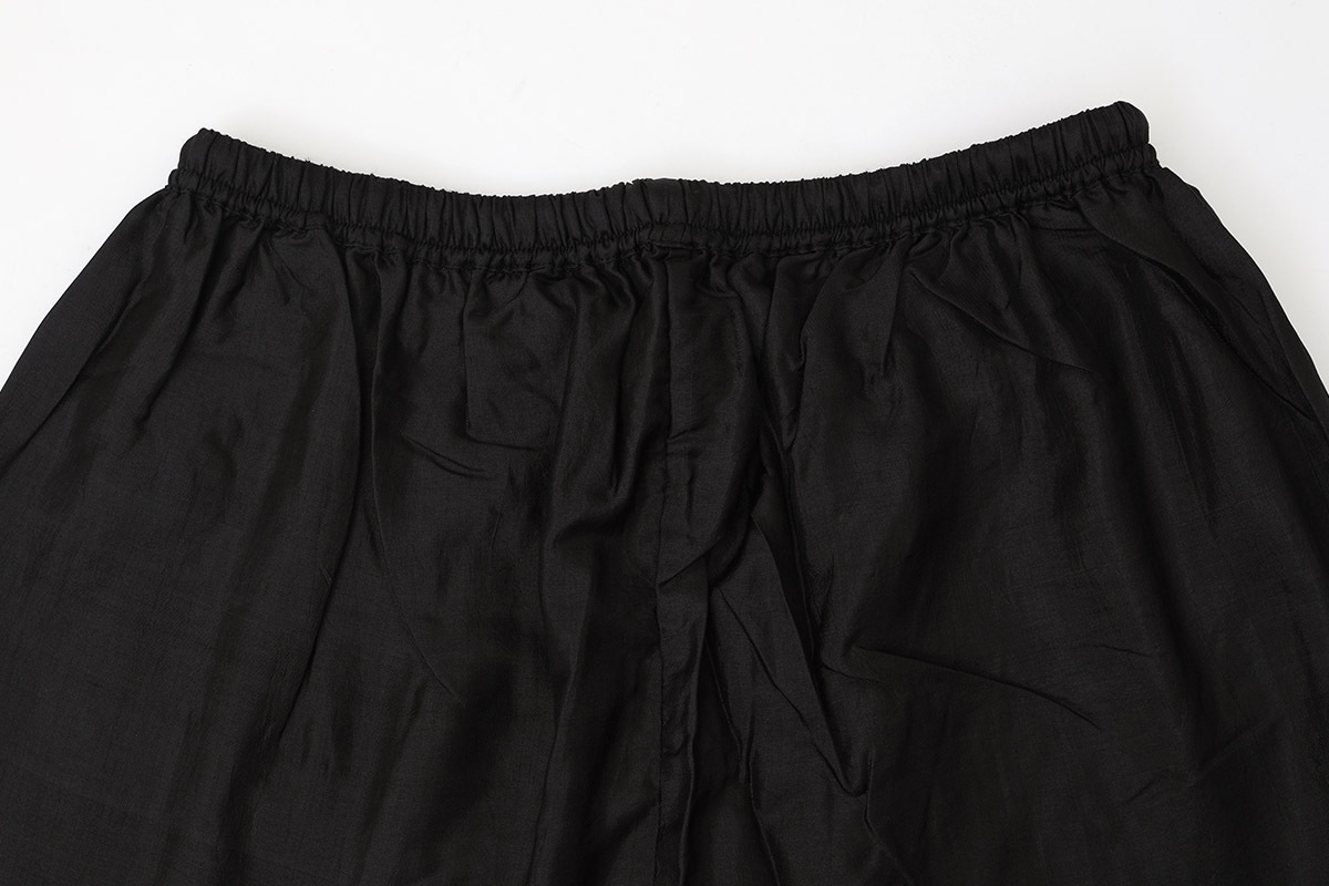 BUNON Khadi Silk Hem Tuck Pants