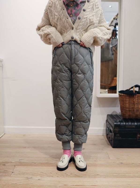 TAION タイオン ミリタリー ダウンパンツ-ソフトシェル