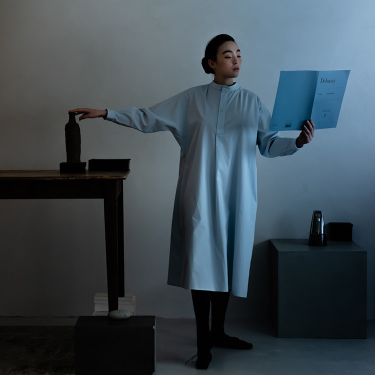 ロングスモックドレス | LDKWARE