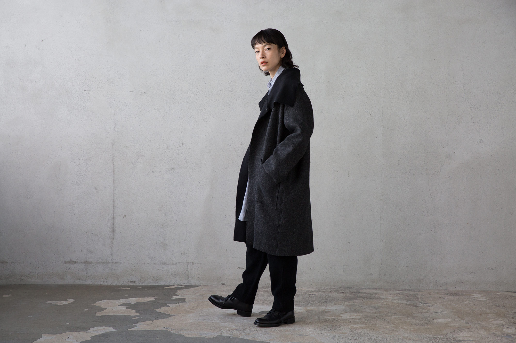 ウールシルク リバーシブルコート - MITTAN - ほぼ日刊イトイ新聞