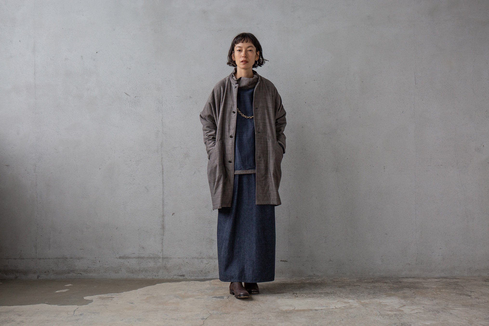 毛綿三重織コート - MITTAN - ほぼ日刊イトイ新聞