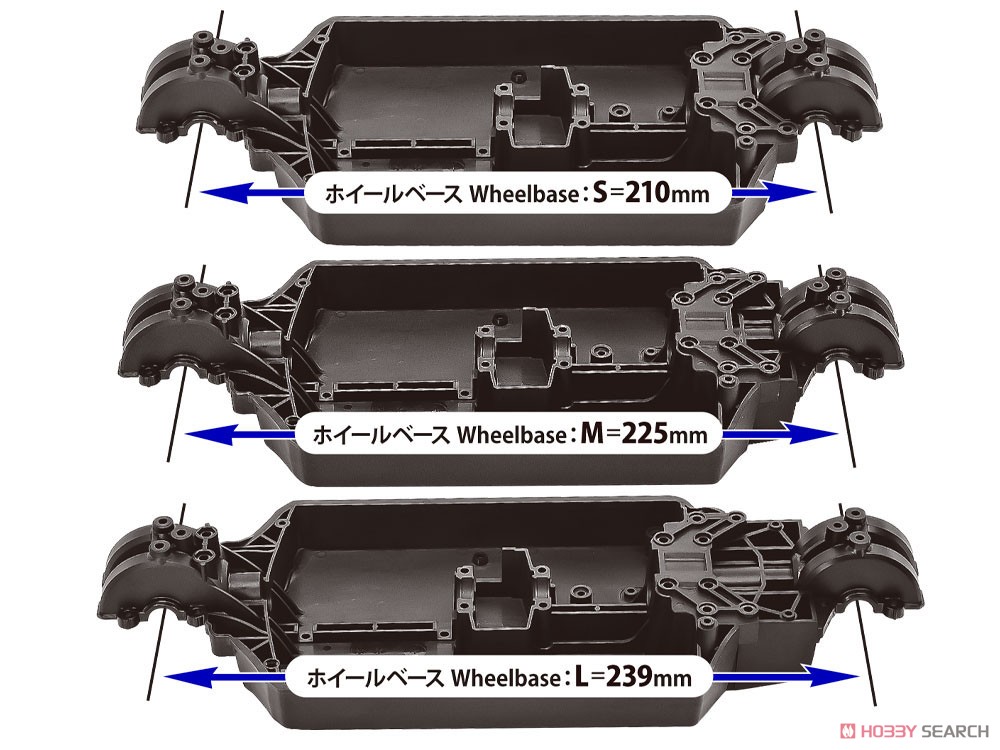 XM-01 PRO シャーシキット (ラジコン) - ホビーサーチ ミニ四駆他
