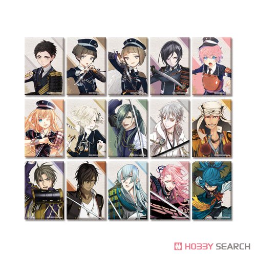 刀剣乱舞-ONLINE- スクエア缶バッジコレクション (戦闘) 第二弾 (20個