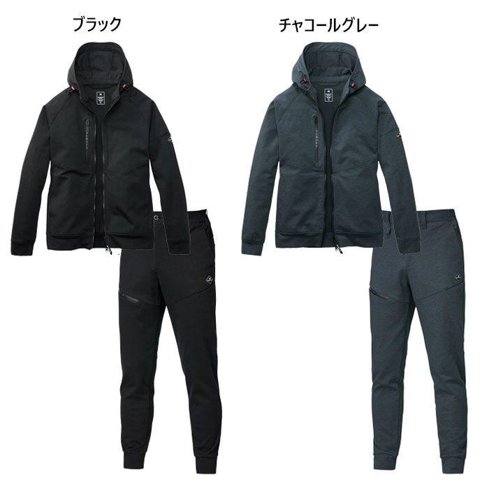 2025AW】 BURTLE バートル フーディーブルゾン＆ジョガーパンツの