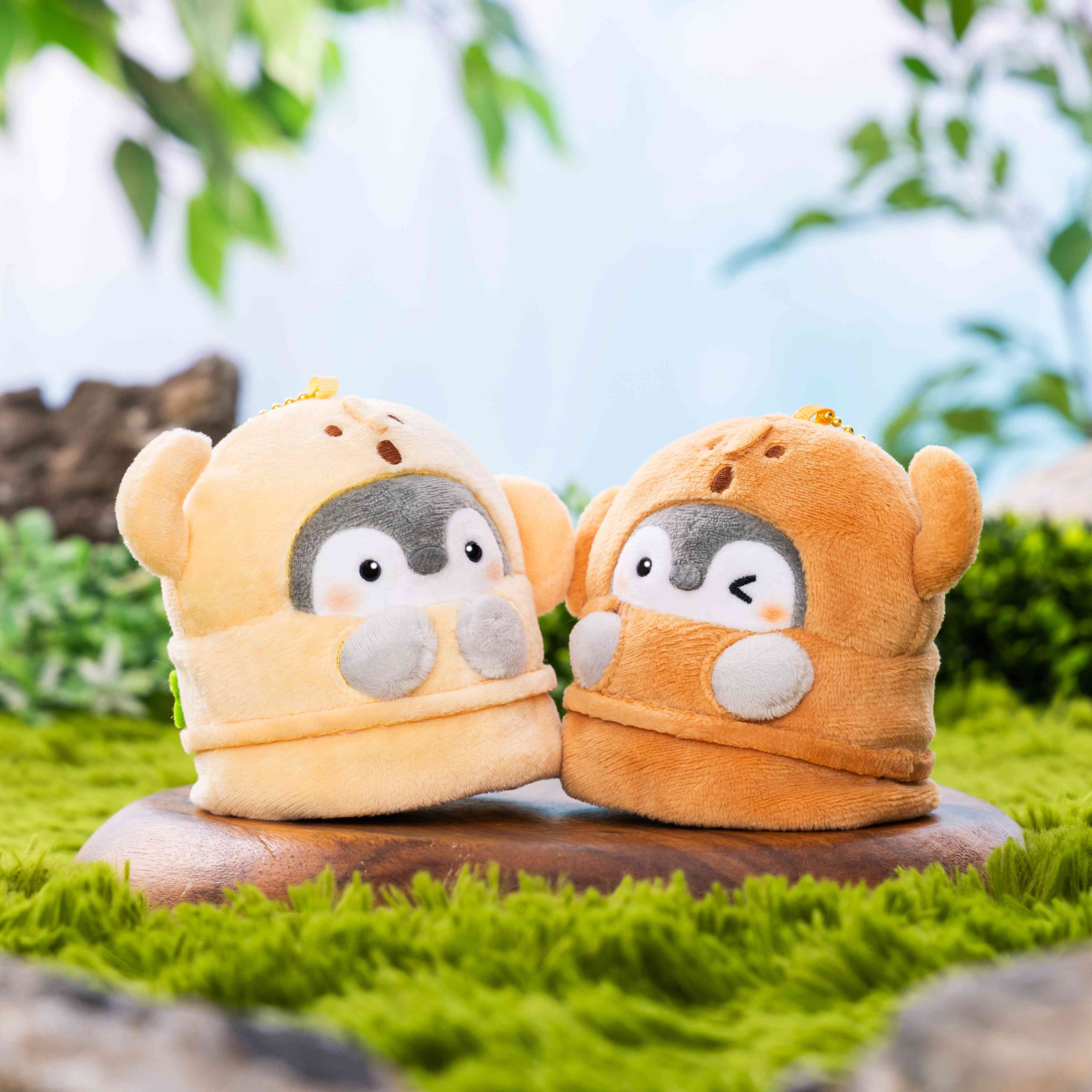 コウペンちゃん ハニワになっちゃった〜な手のひらマスコット（白茶