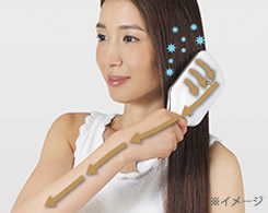 マイナスイオンリセットブラシ KBE-2400/W・P｜ブラシアイテム