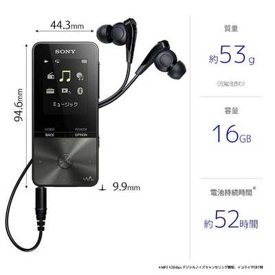 ソニー SONY 【アウトレット】デジタルオーディオプレーヤー WALKMAN