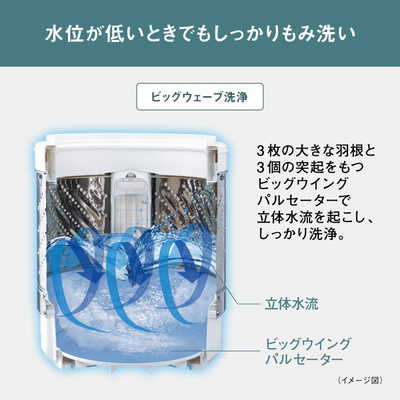 パナソニック Panasonic 全自動洗濯機 洗濯5.0kg Fシリーズ ライト