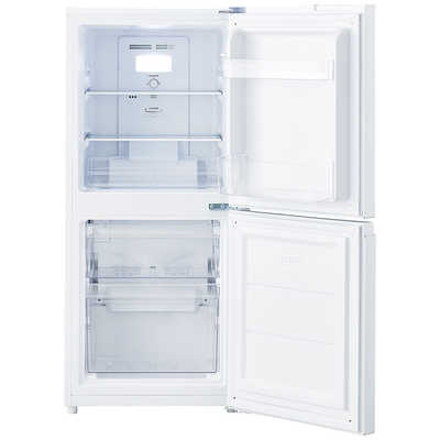ORIGINALBASIC 冷蔵庫 2ドア 121L 右開き [冷凍室 48L] 幅49.5cm