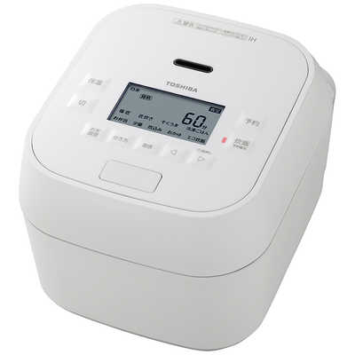 東芝 TOSHIBA 炊飯器 5.5合 炎匠炊き 真空圧力IH グランホワイト RC