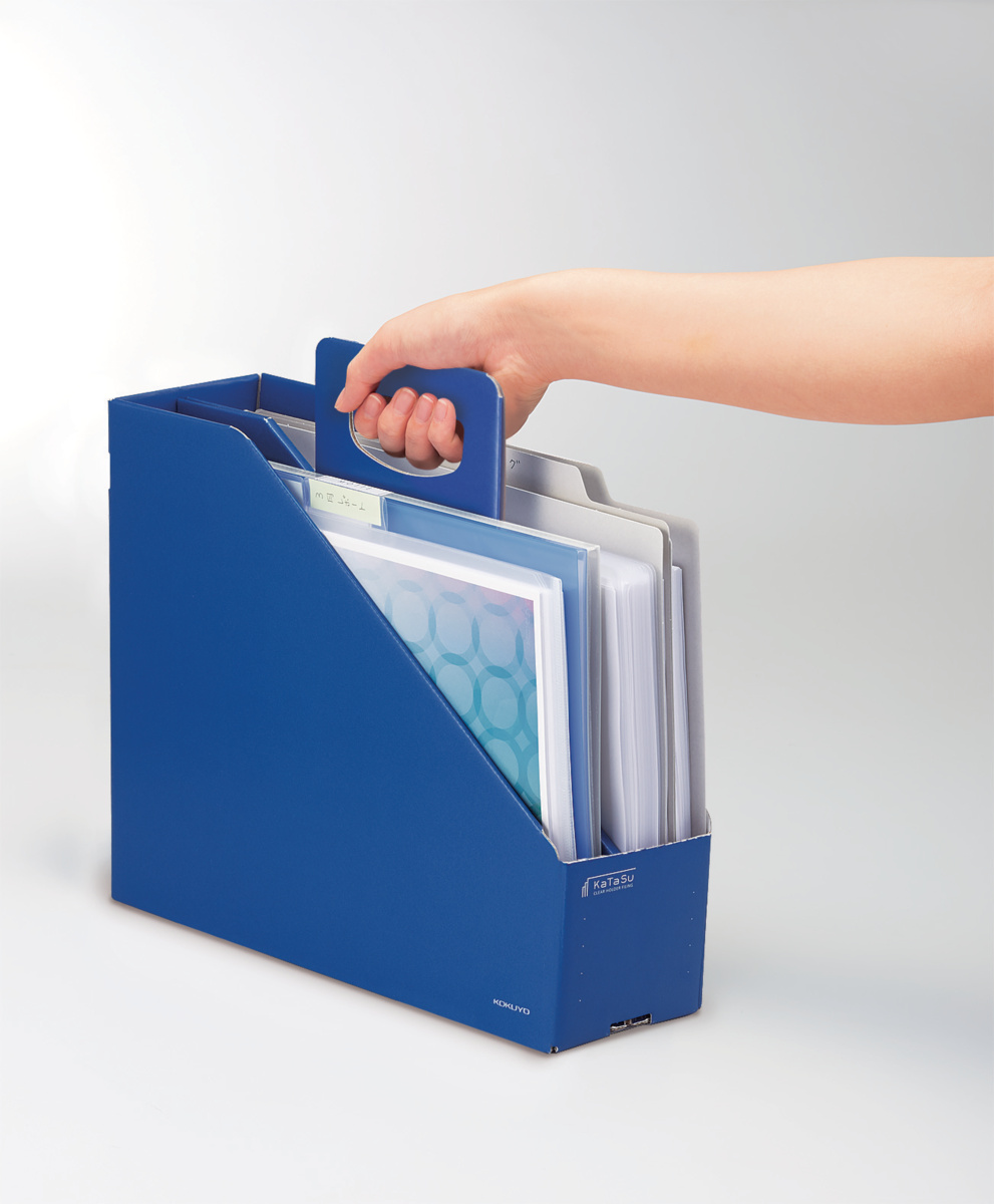 ファイルボックス＜KaTaSu＞（取っ手付き・スタンドタイプ）｜文具｜コクヨ