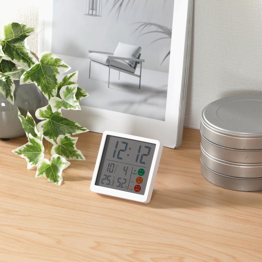 L'CREST（ルクレスト） マグネット付き デジタル置き時計 JB