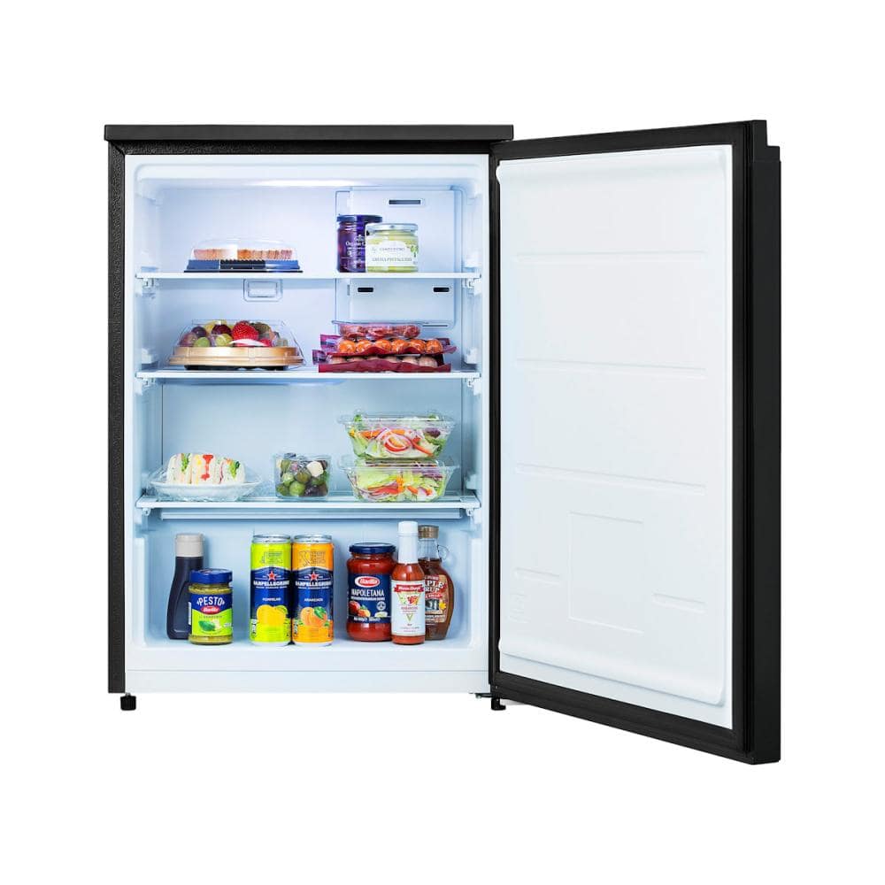 アイリスオーヤマ 奥行スリム冷蔵庫 66L ブラック IRSN－7A