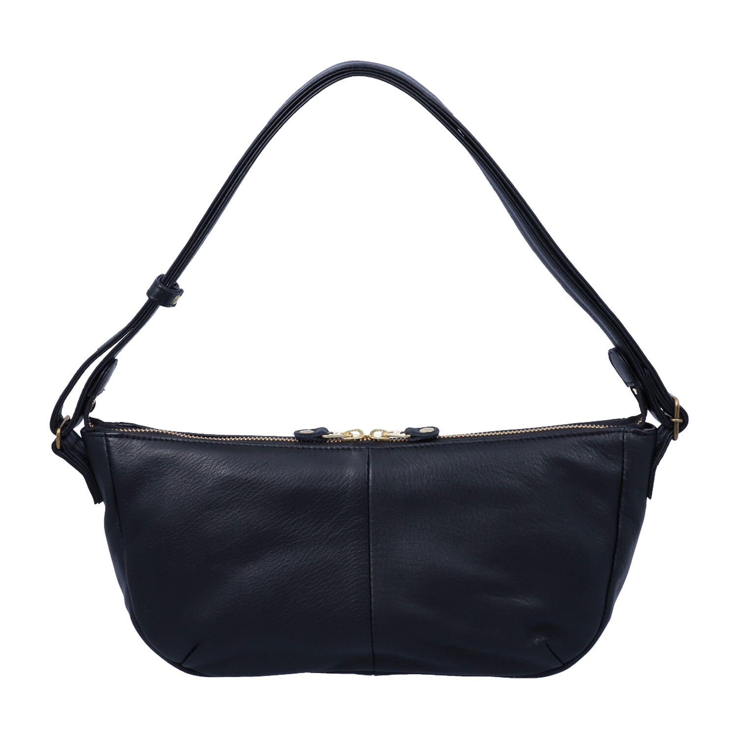 舟形 三日月型 牛革 ショルダーバッグ | 株式会社 ふく江 | Japan